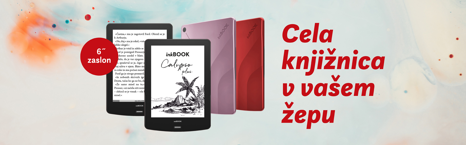 Banner za uradni Biblos bralnik: Inkbook