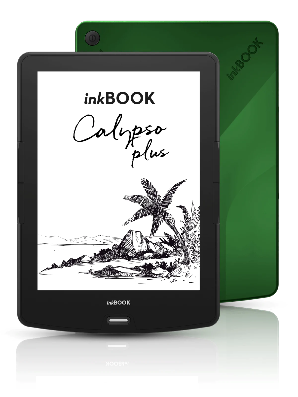 E-bralnik Inkbook Calypso - zelen: fotografija
