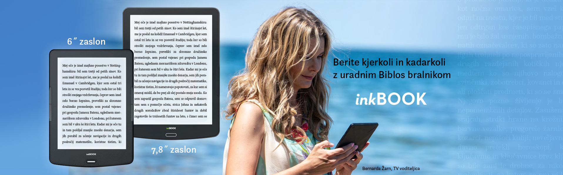 Banner za uradni Biblos bralnik: Inkbook