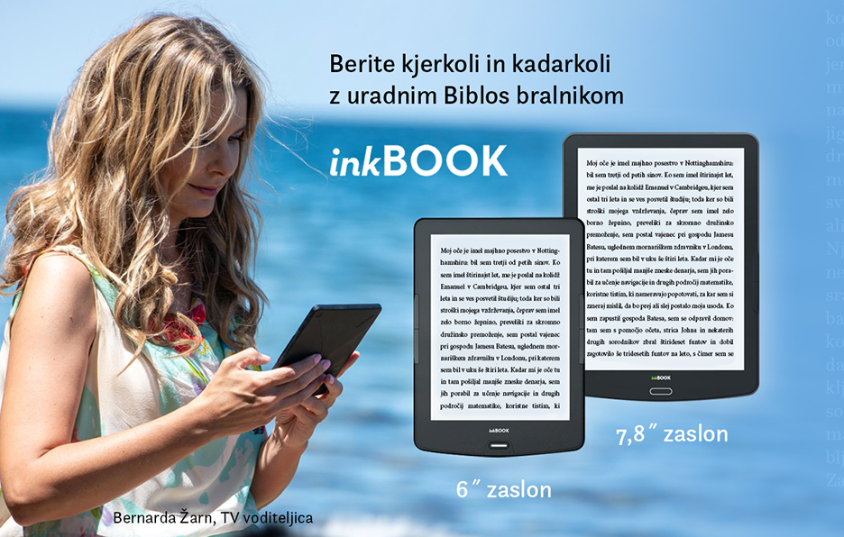 Banner za uradni Biblos bralnik: Inkbook