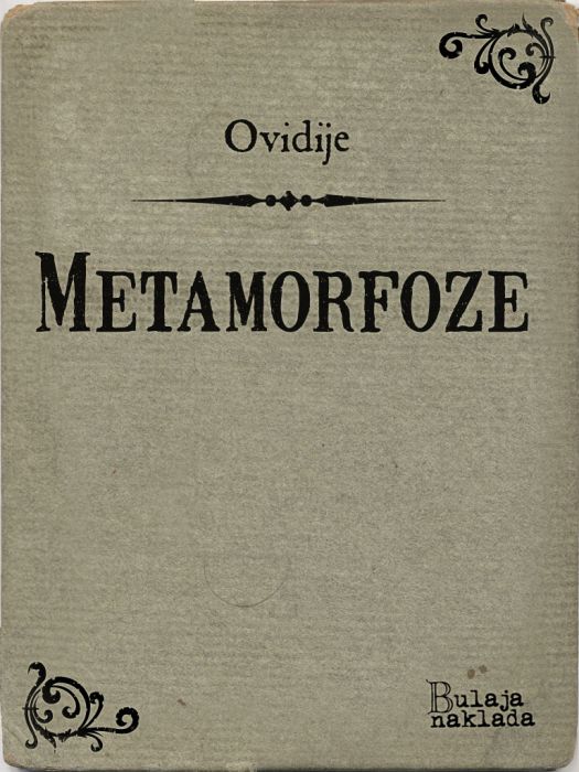 Ovidije: Metamorfoze