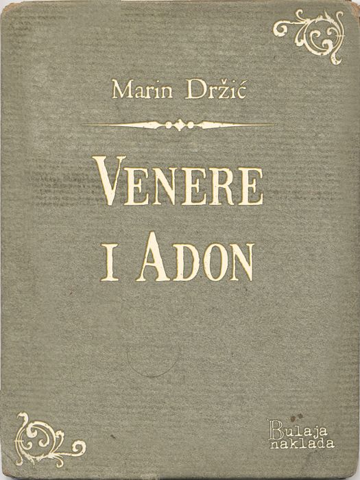 Marin Držić: Venere i Adon