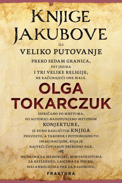 Olga Tokarczuk: Knjige Jakubove