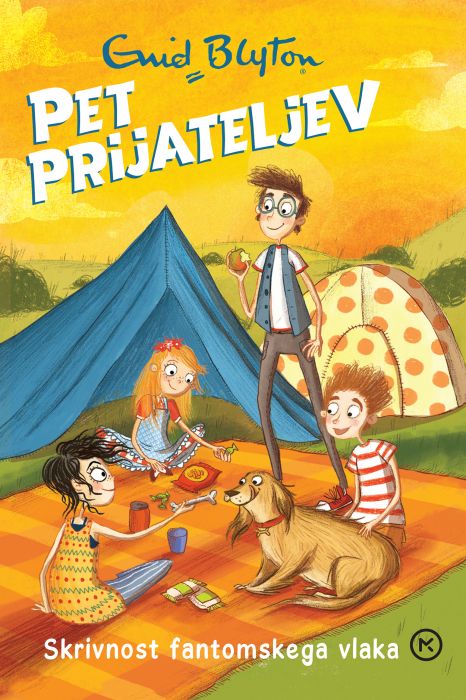 Enid Blyton: Pet prijateljev: Skrivnost fantomskega vlaka