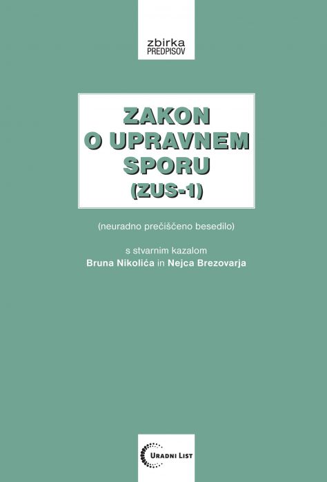 /: Zakon o upravnem sporu - ZUS-1