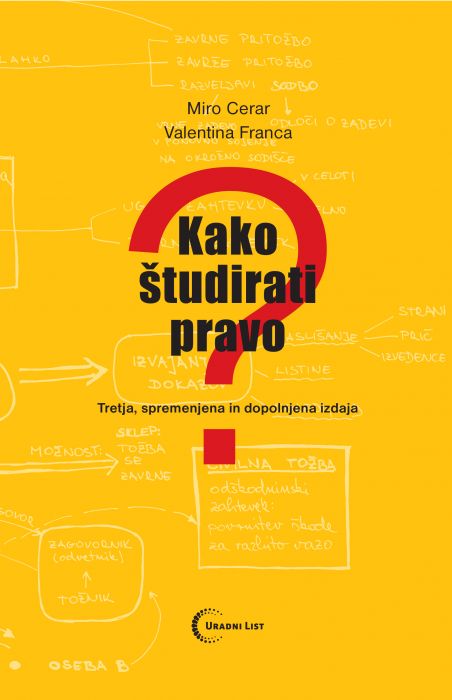 dr. Miro Cerar in dr. Valentina Franca: Kako študirati pravo?