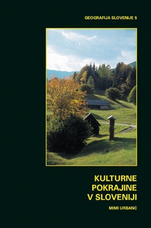 Mimi Urbanc: Kulturne pokrajine v Sloveniji