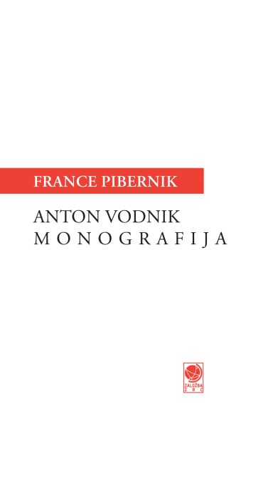 France Pibernik: Anton Vodnik