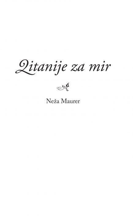 Neža Maurer: Litanije za mir